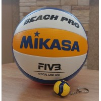 Пляжный мяч Mikasa BV550C-WYBR оригинал(+БРЕЛОК)